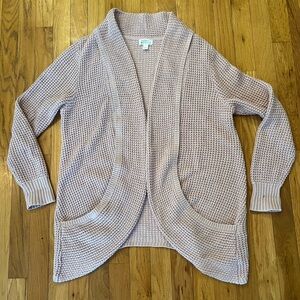 Market & Spruce Women's Cardigan - Light Pink